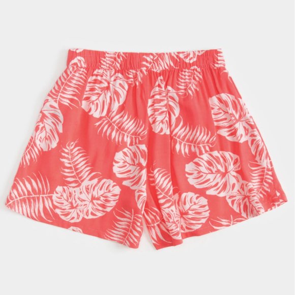 ROXY ho hey girls pink combo floral shorts - Picture 2 of 4